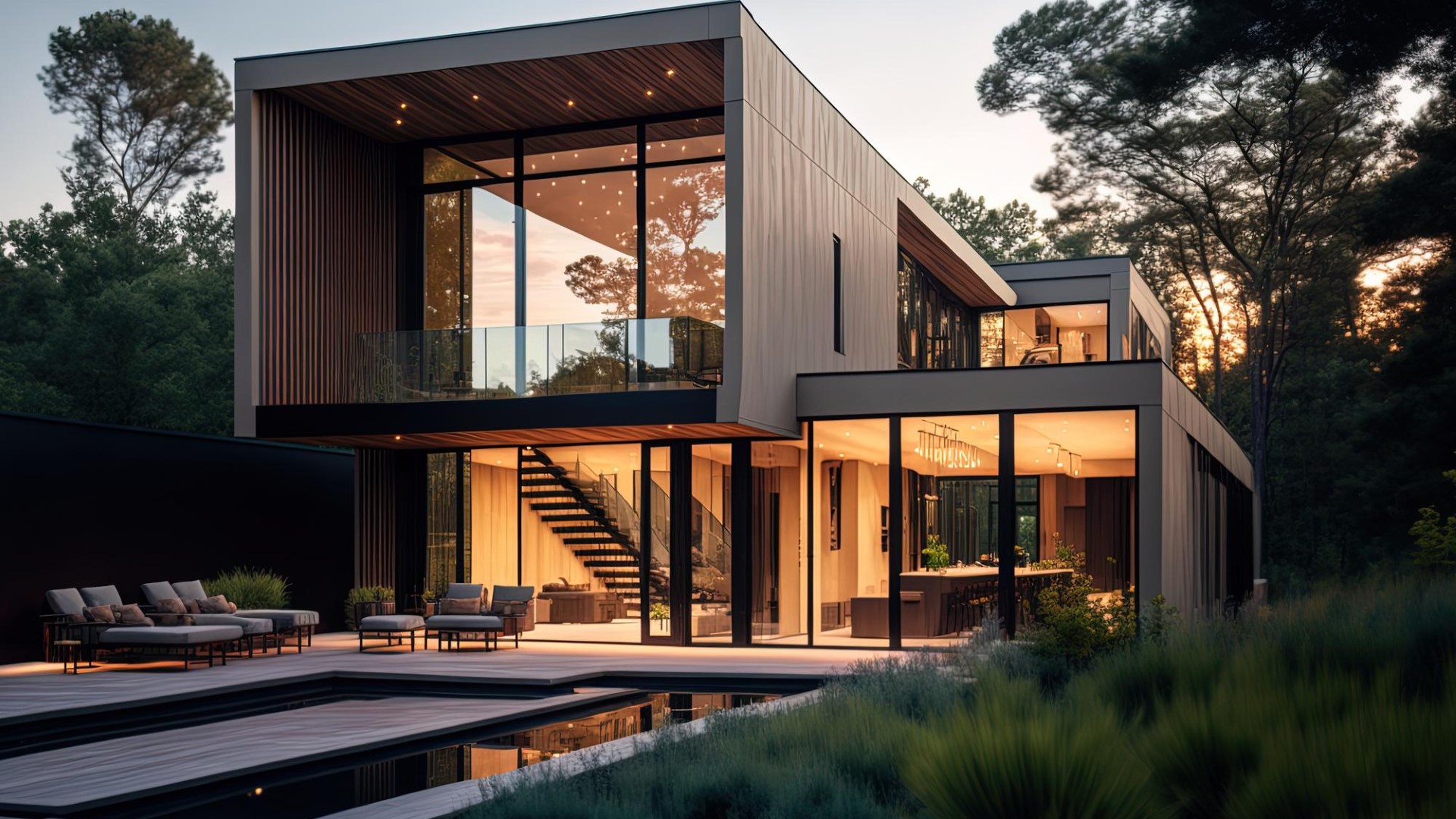 early-evening-vast-contemporary-modern-wood-concrete-home (Vlastní) (1)